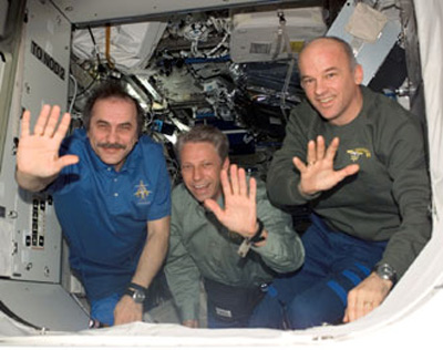 Back at Full Strength, ISS Crew Takes a Break